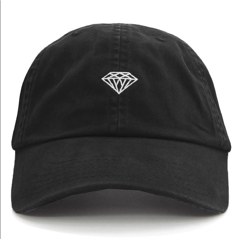 COPY - White Diamond Dad Cap